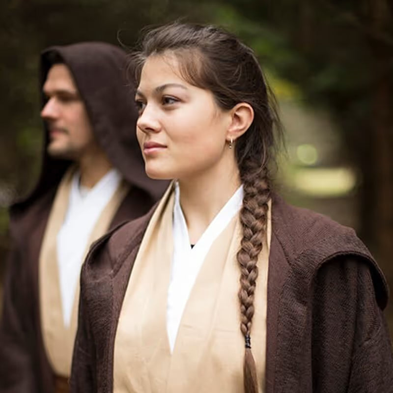 Jedi in traditional attire